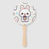 バニー醸造パターン ハンドファン (裏面)