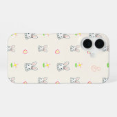バニー開花デライト iPhone 16ケース (裏面横)