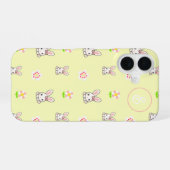 バニー開花デライト iPhone 16ケース (裏面横)