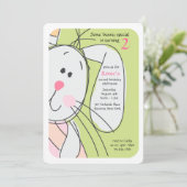 バニー隠れ探し招待状 招待状 (スタンド正面)