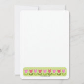 バニー隠れ探し招待状 招待状 (裏面)