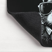 バニー顔サングラス男の子のための男の子の子供イースターD マウスパッド (コーナー)