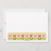 バニー顔招待状 招待状 (裏面)