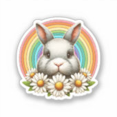 バニー顔 シール (正面)