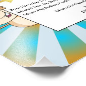 バニー養子縁組証明書 フォトプリント            (角)