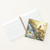 バニー魅力的&フロージウォーター色 – スタイルスクエア ノートブック (内部)