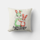 バニー鮮やかシスターとのイースターモーメント クッション (正面)