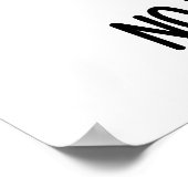 バニー鼻ラバおもしろいビットパンなし ポスター (角)