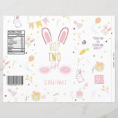 バニー2ndバースデーチップバッグイースターラビットピンク (正面)