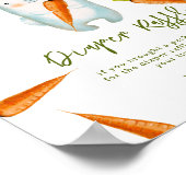 バニー – おむつラッフルゲーム ポスター (角)