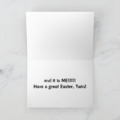 『バニー』のツインサムは、イースターミーであなたを愛している！! シーズンカード (内部)