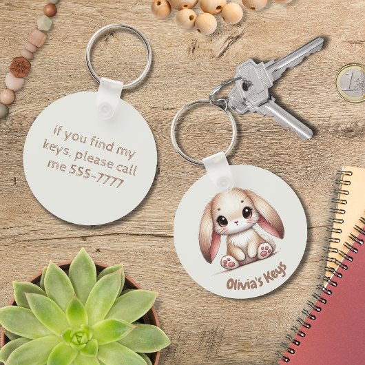 バニー・アレ疑問に思ー キーホルダー