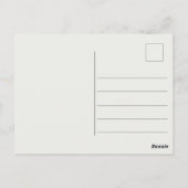 バニー・アレ疑問に思ー ポストカード (裏面)