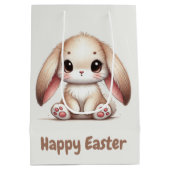 バニー・アレ疑問に思ー ミディアムペーパーバッグ (裏面)