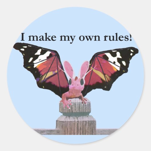 バニー・イヤーズ付きドラゴン ラウンドシール (正面)