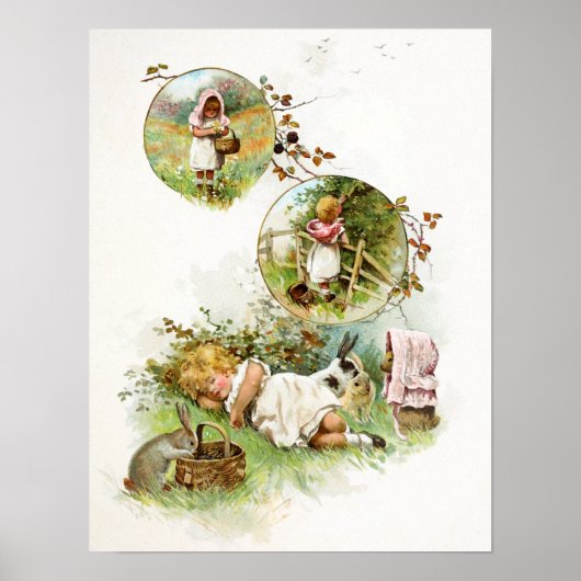 バニー・ウサギの眠りと夢 ポスター (正面)