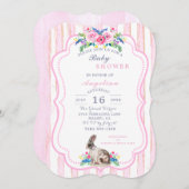 バニー·ウサギ 招待状 (正面/裏面)