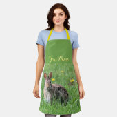 バニー エプロン (着用した状態)