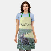 バニー エプロン (着用した状態)