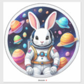 バニー・オデッセイ宇宙飛行士 シール (シート)