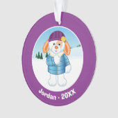 バニー オーナメント (正面)