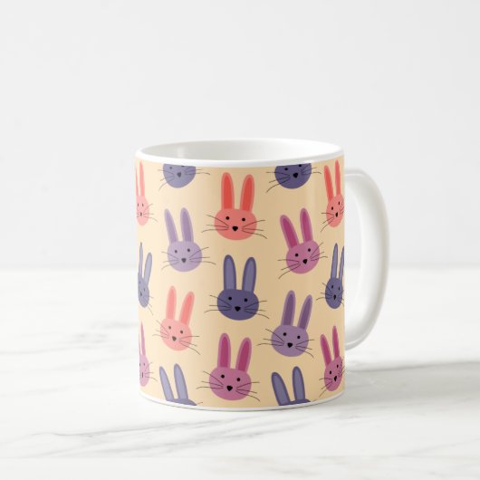 バニー コーヒーマグカップ (正面右)