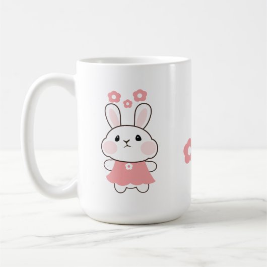 バニー コーヒーマグカップ (左)