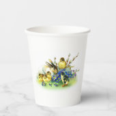 バニー&シックスヴィンテージスタイルイースター 紙コップ (正面)