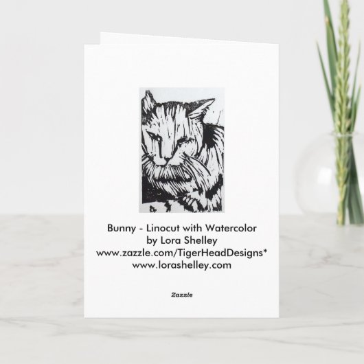 バニー シーズンカード (裏面)