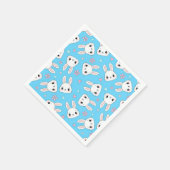 バニー スタンダードカクテルナプキン (角)