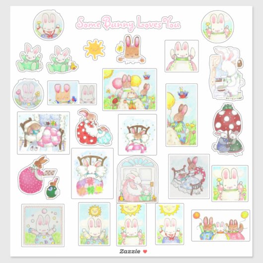 バニー・ステッカー！ シール (シート)