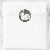 バニー・ステッカー ラウンドシール (バッグ)