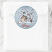 バニー&スノーバード ラウンドシール (バッグ)