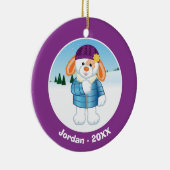 バニー セラミックオーナメント (右)