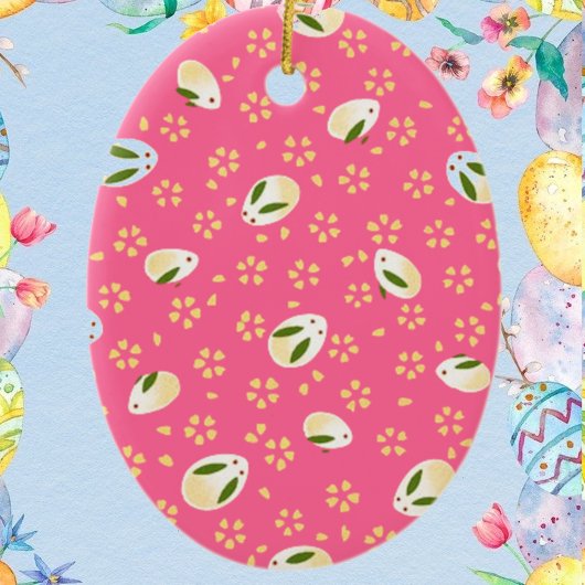 バニー セラミックオーナメント