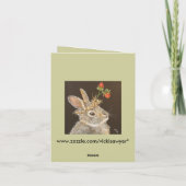 バニー・ノーテカード豆 カード (裏面)