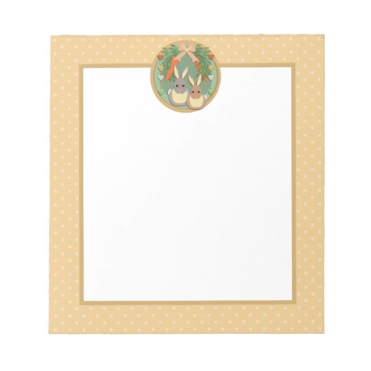 バニー ノートパッド (正面)