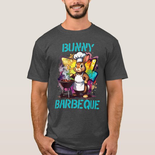 バニー バーベキュー Tシャツ (正面)