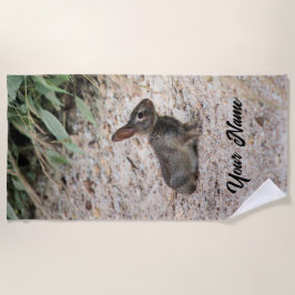 バニー ビーチタオル