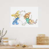 バニー・ピロー戦のポスター ポスター (キッチン)