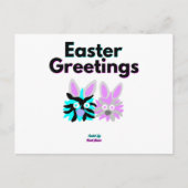 バニー・フッツィーズ葉書 ポストカード (正面)