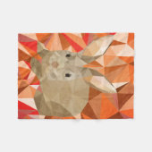 バニー フリースブランケット (正面(横))