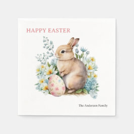 バニー&フローラ卵 スタンダードカクテルナプキン