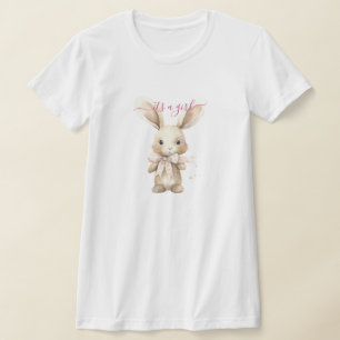 バニー・ベイビー・シャワー女の子 Tシャツ