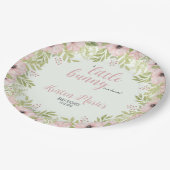 バニー・ベイビー・シャワー ペーパープレート (アングル)