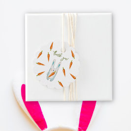 バニー・ベビー・シャワー感謝してい- you フェイバータグ