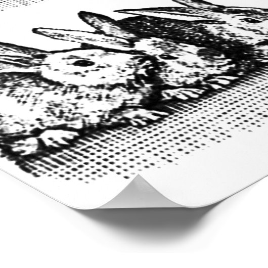 バニー ポスター (角)