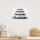 バニー ポスター (キッチン)