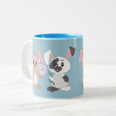 バニー-マグ ツートーンマグカップ (正面左)