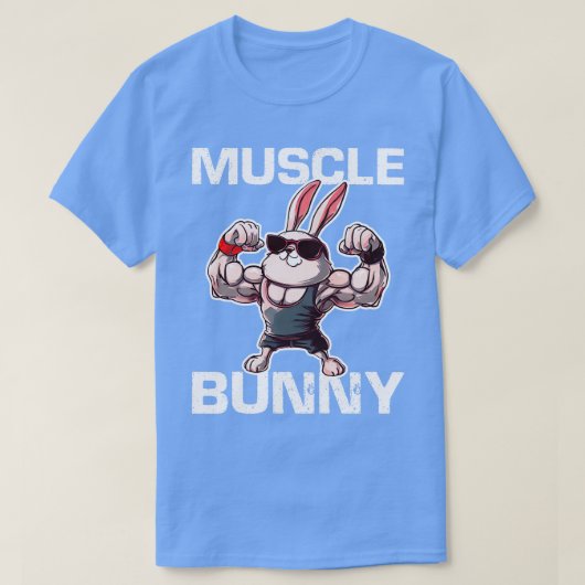 バニー マッスル Tシャツ (デザイン正面)